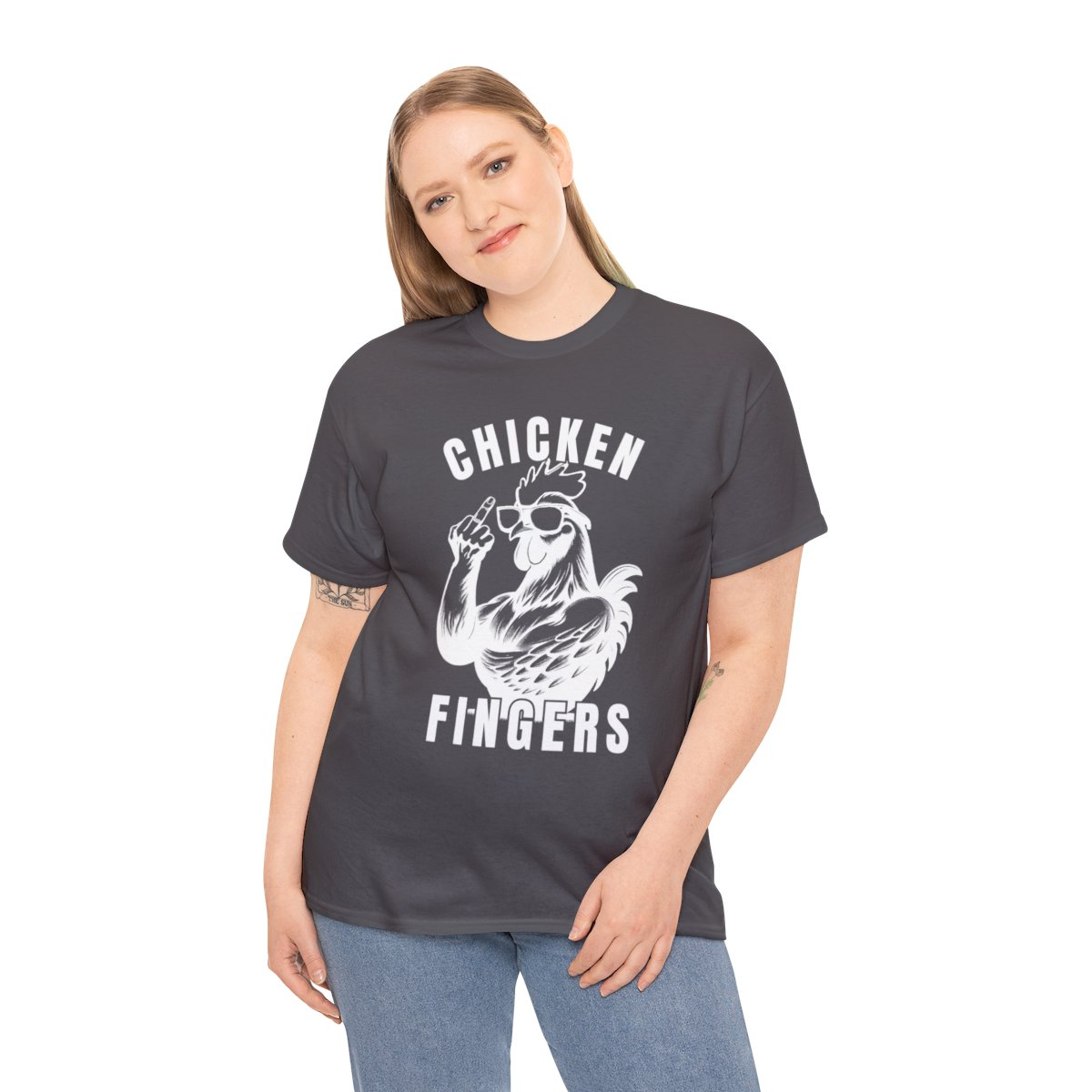 Funny Chicken Humor T Shirts With Good Vibes Crazy Saying Unisex Cotton Tee