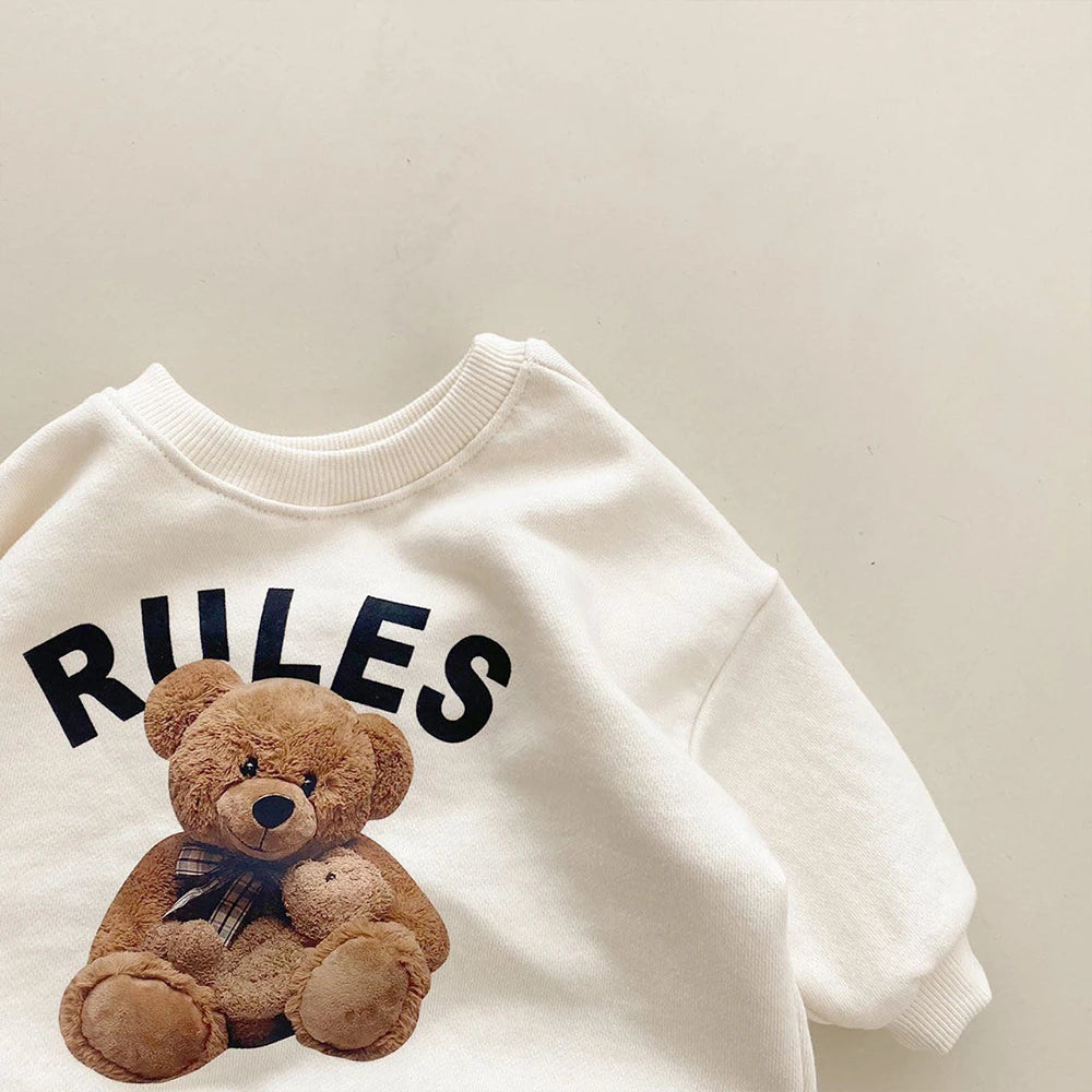 Pants and Sweatshirt Set "Bear Rules"