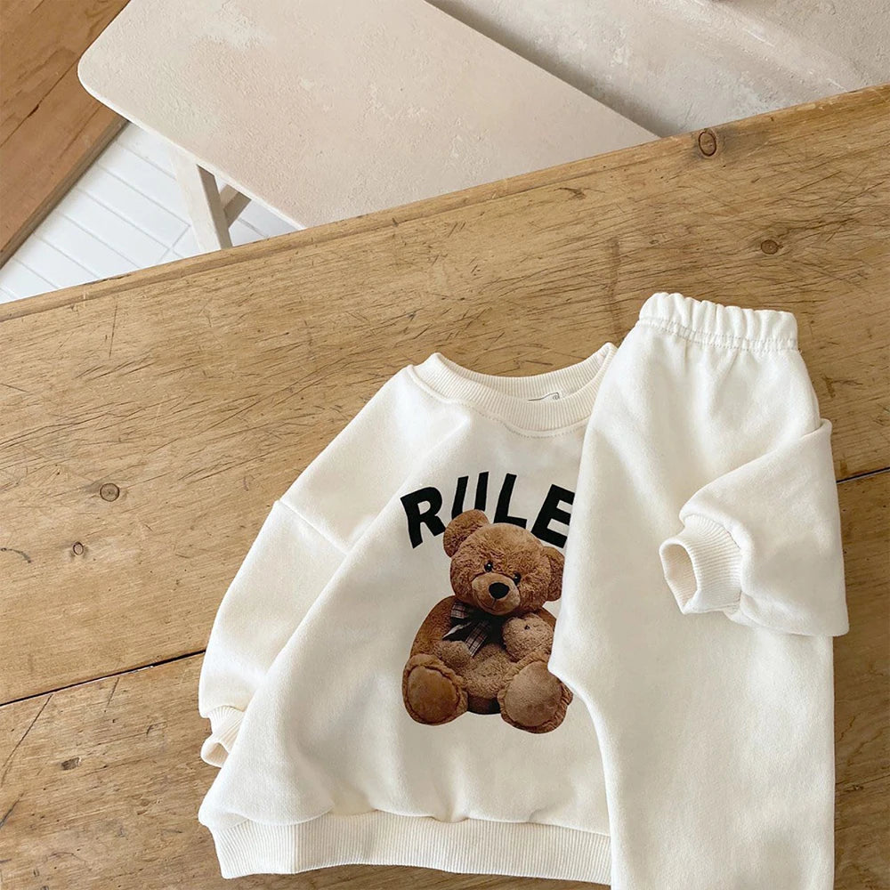 Pants and Sweatshirt Set "Bear Rules"