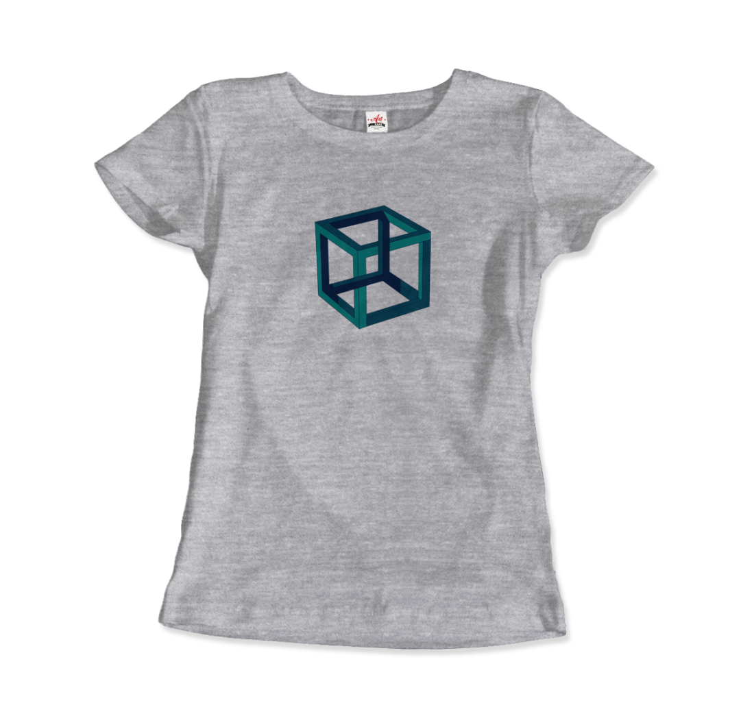 MC Escher Impossible Cube T-Shirt