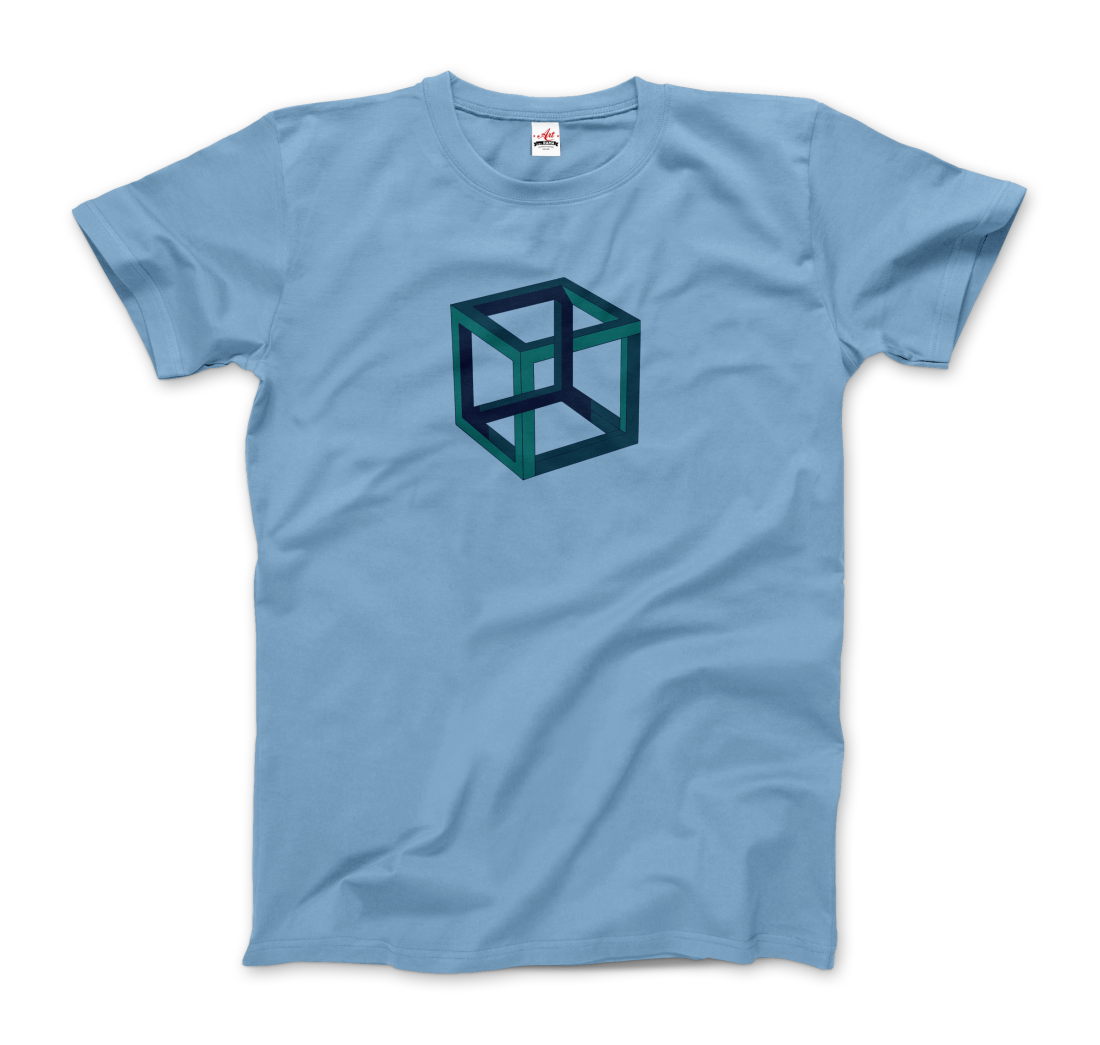 MC Escher Impossible Cube T-Shirt