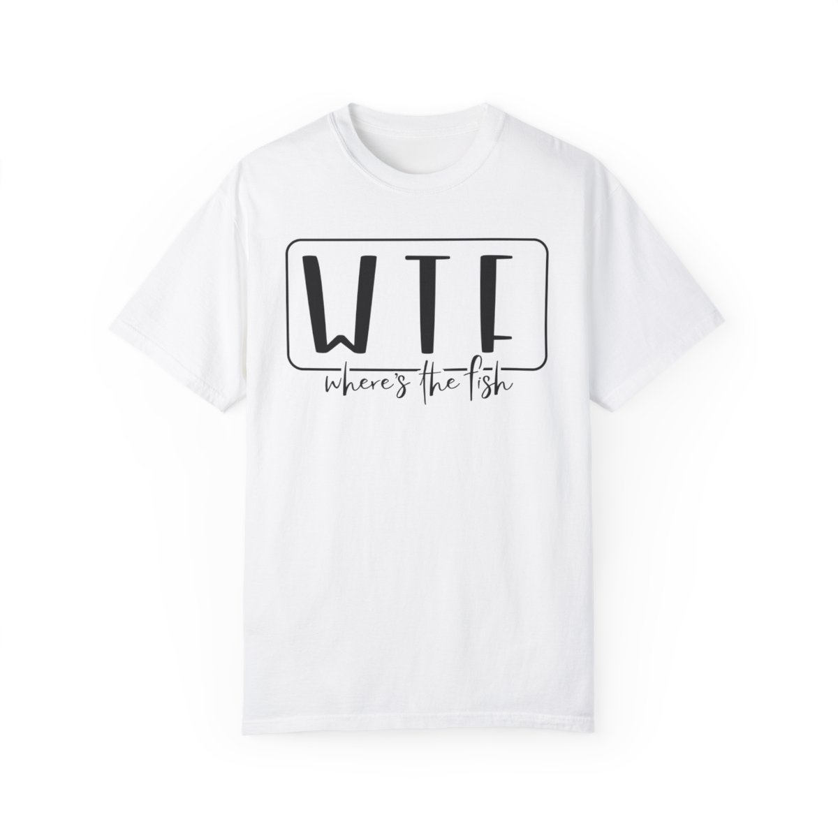 WTF – Where’s The Fish Unisex Garment-Dyed T-shirt