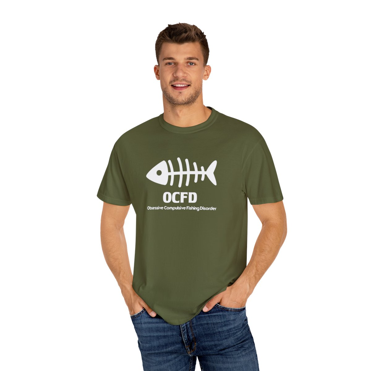 Catch the Spirit with Our OCFD - Obsessive Compulsive Fishing Disorder T-shirt