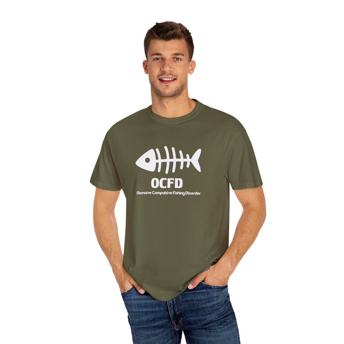 Catch the Spirit with Our OCFD - Obsessive Compulsive Fishing Disorder T-shirt