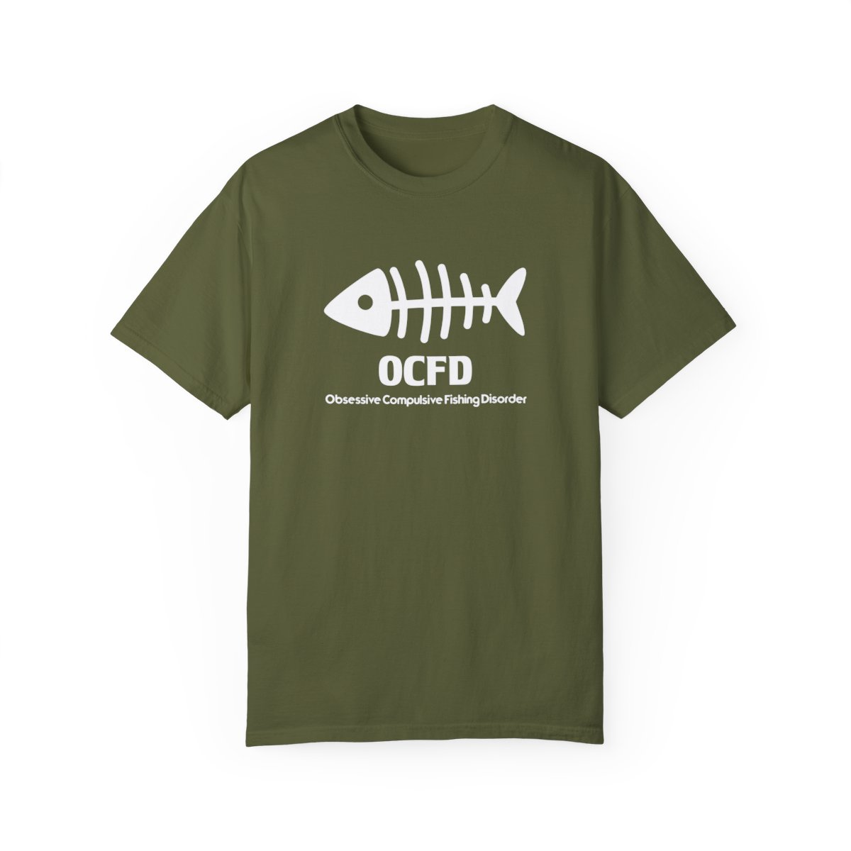 Catch the Spirit with Our OCFD - Obsessive Compulsive Fishing Disorder T-shirt