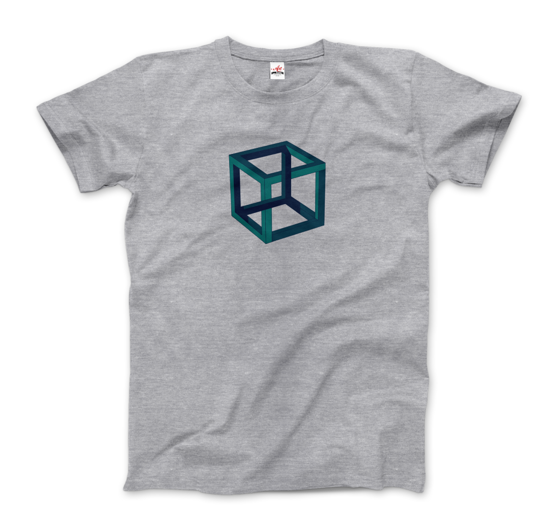 MC Escher Impossible Cube T-Shirt