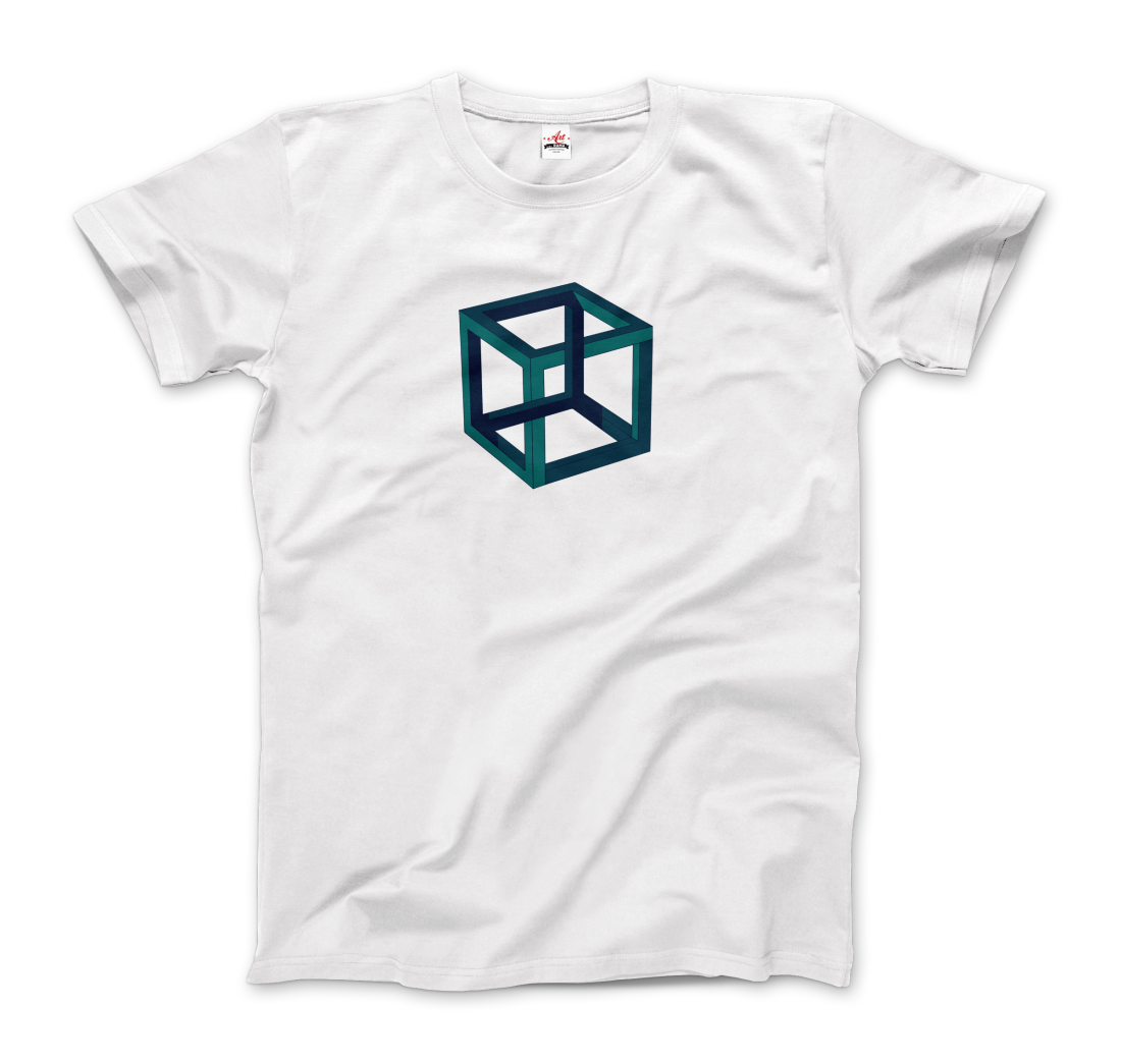 MC Escher Impossible Cube T-Shirt