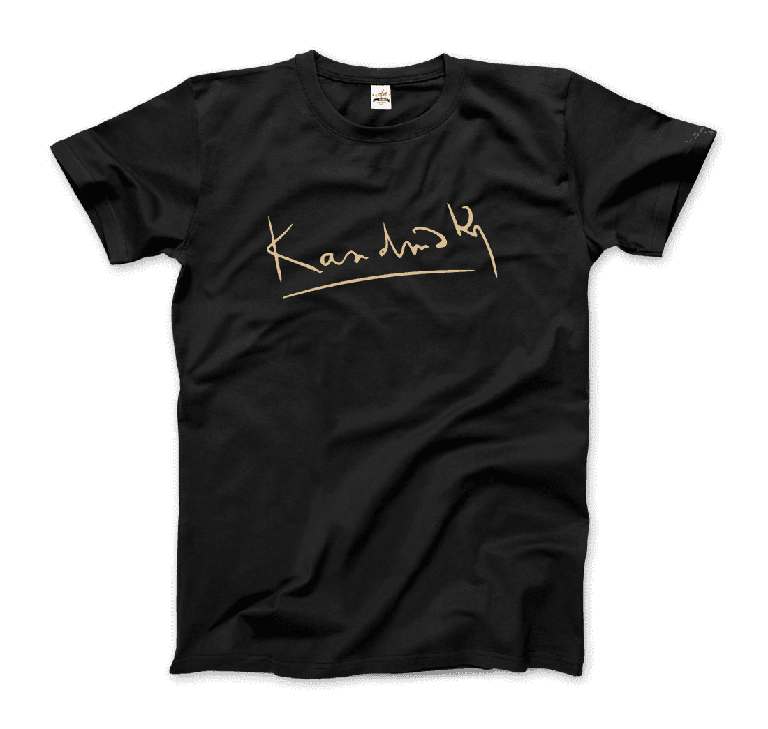 Wassily Kandinsky Signature Art T-Shirt