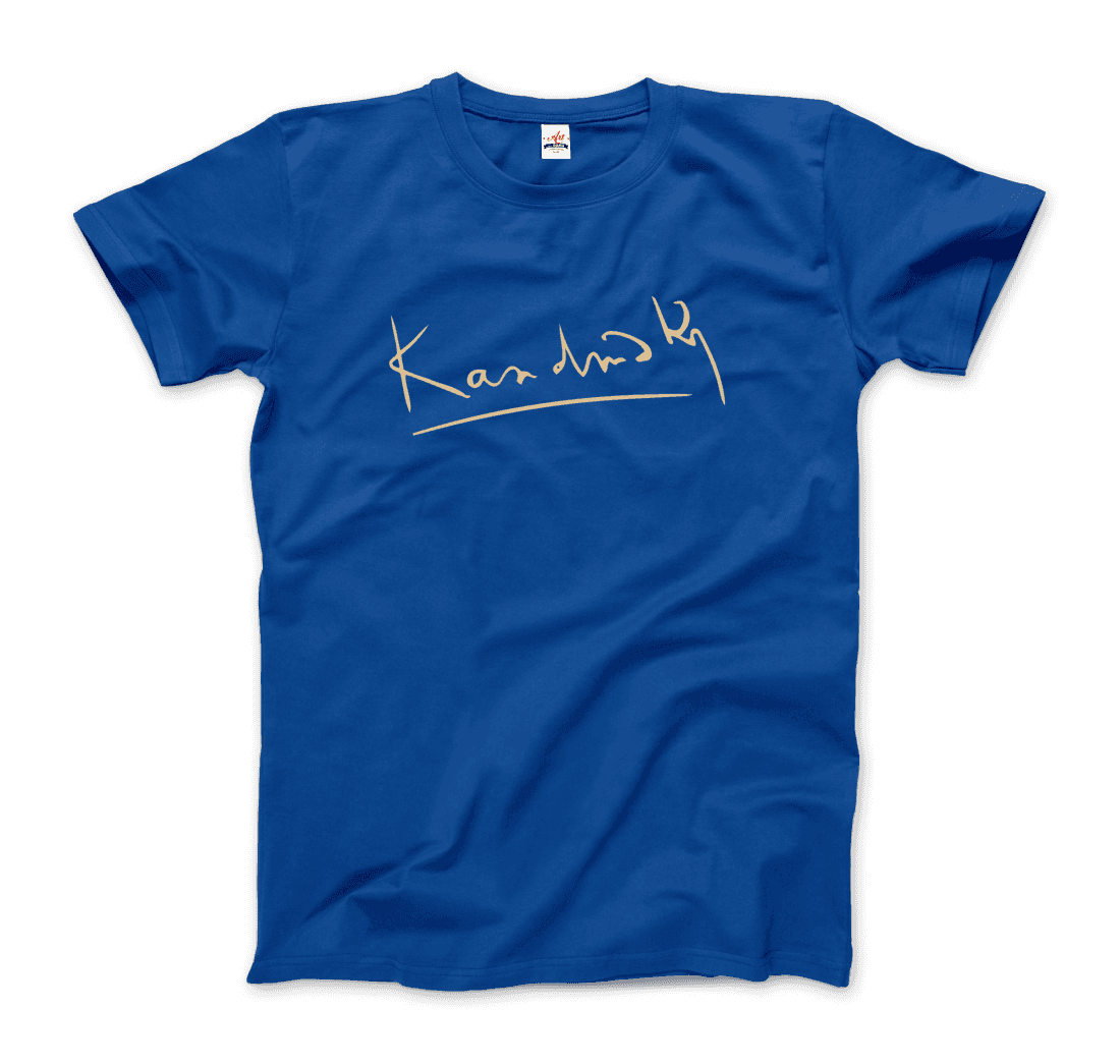 Wassily Kandinsky Signature Art T-Shirt