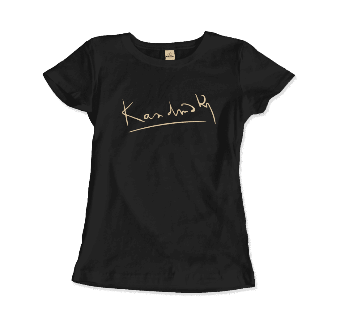 Wassily Kandinsky Signature Art T-Shirt