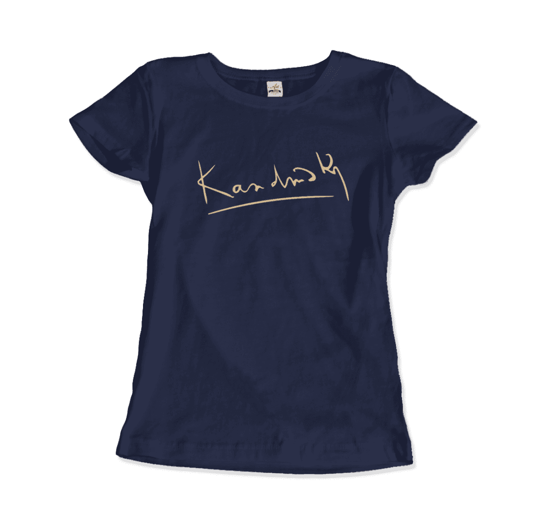 Wassily Kandinsky Signature Art T-Shirt