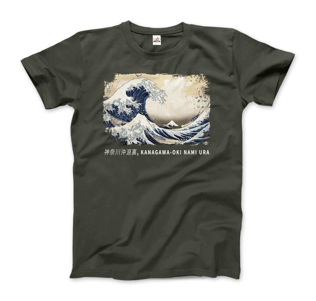 The Great Wave off Kanagawa Artwork T-Shirt