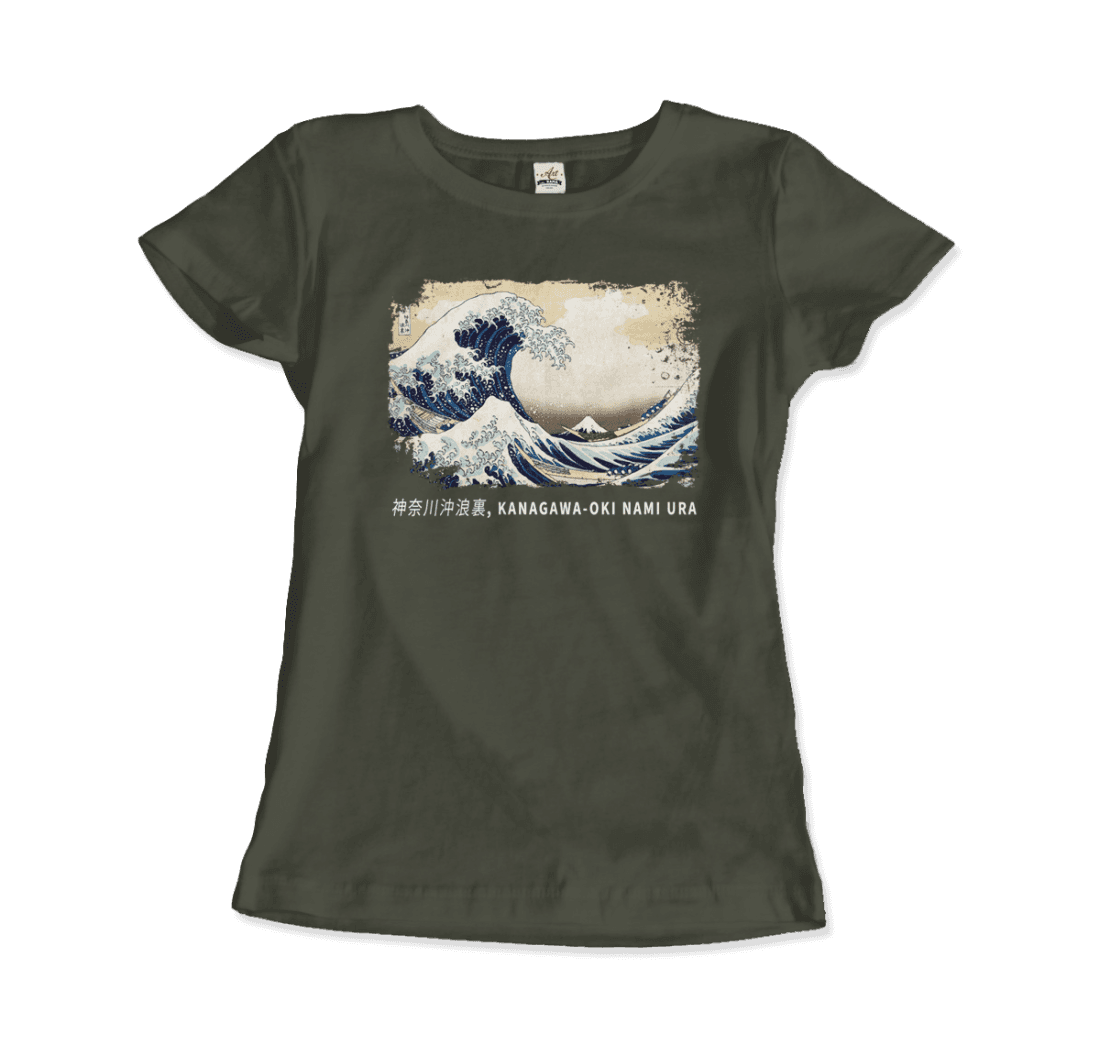 The Great Wave off Kanagawa Artwork T-Shirt