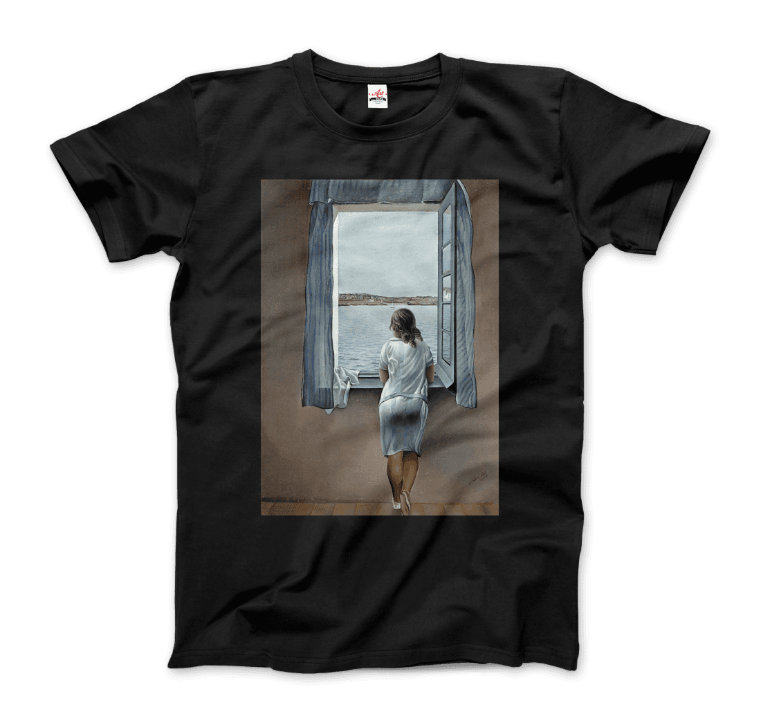 Salvador Dali Young Woman at a Window Artwork T-Shirt