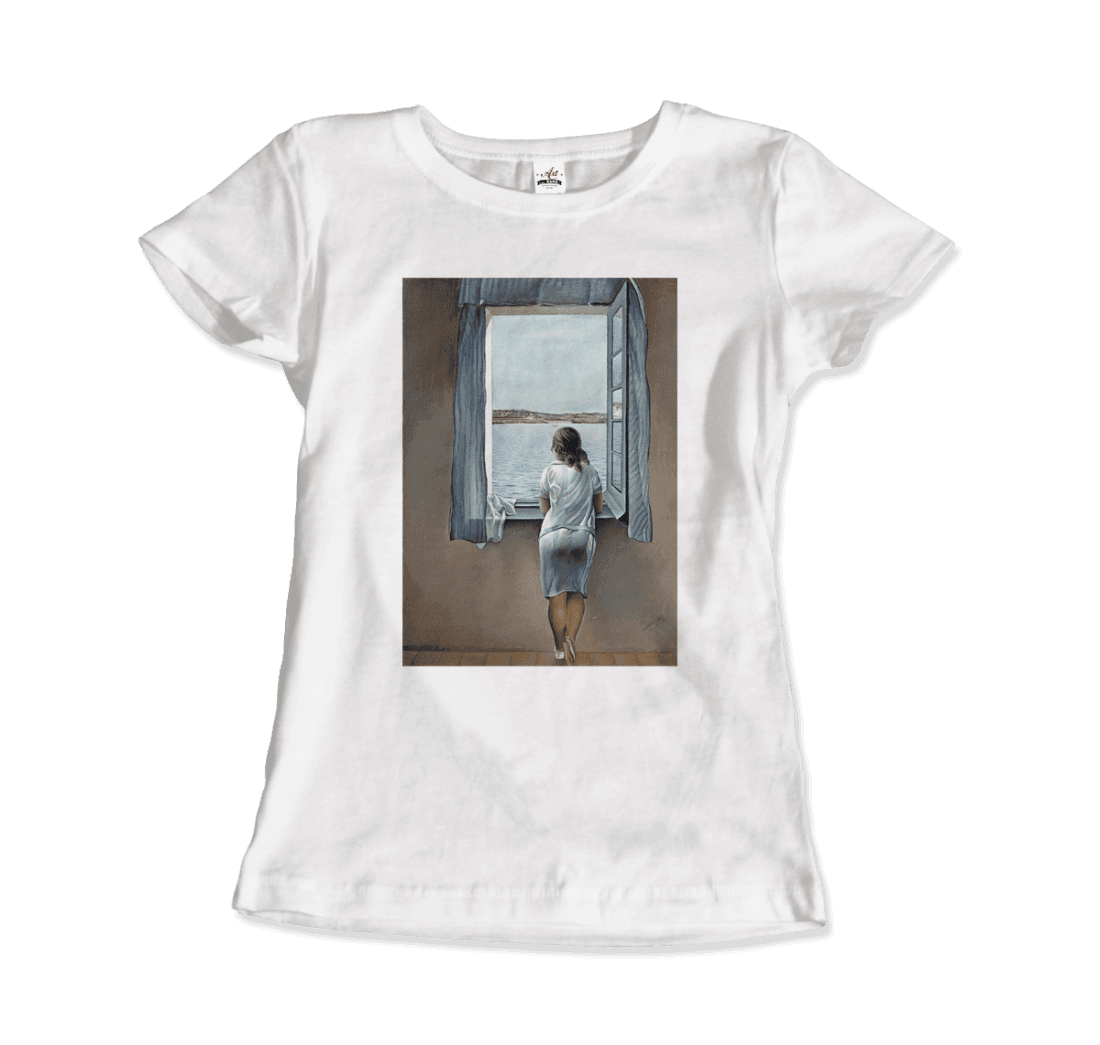 Salvador Dali Young Woman at a Window Artwork T-Shirt