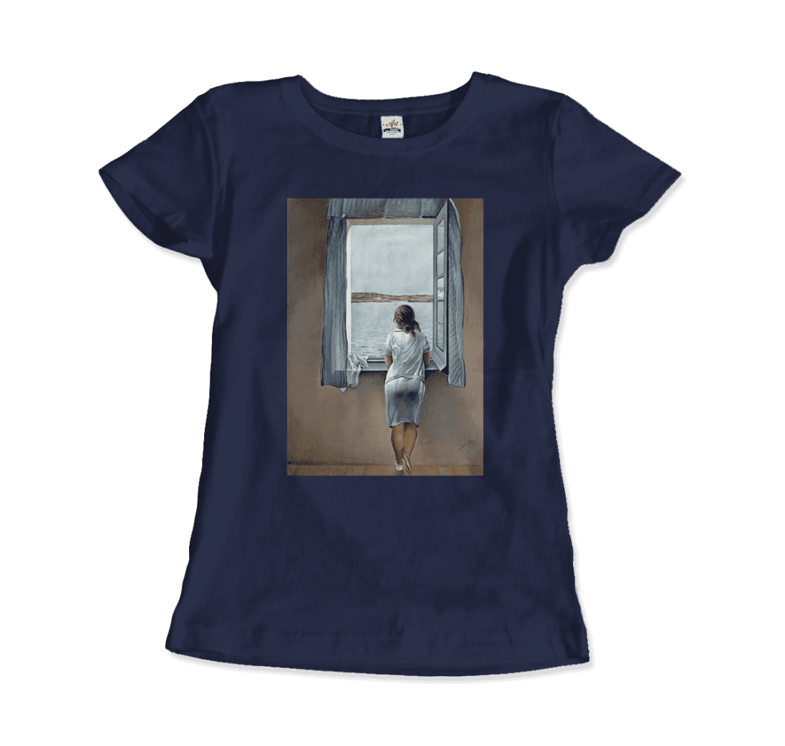 Salvador Dali Young Woman at a Window Artwork T-Shirt