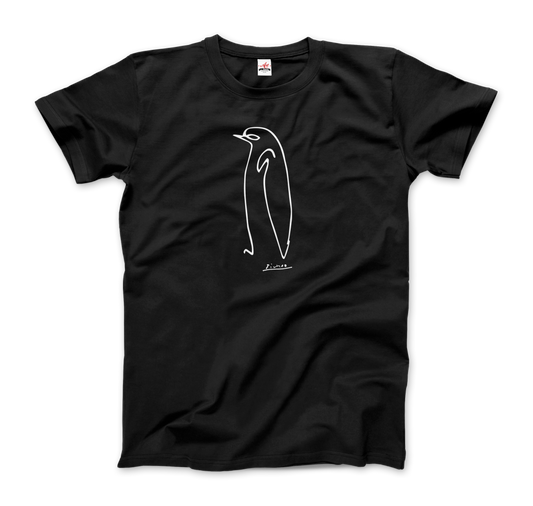 Pablo Picasso Penguin Line Artwork T-Shirt