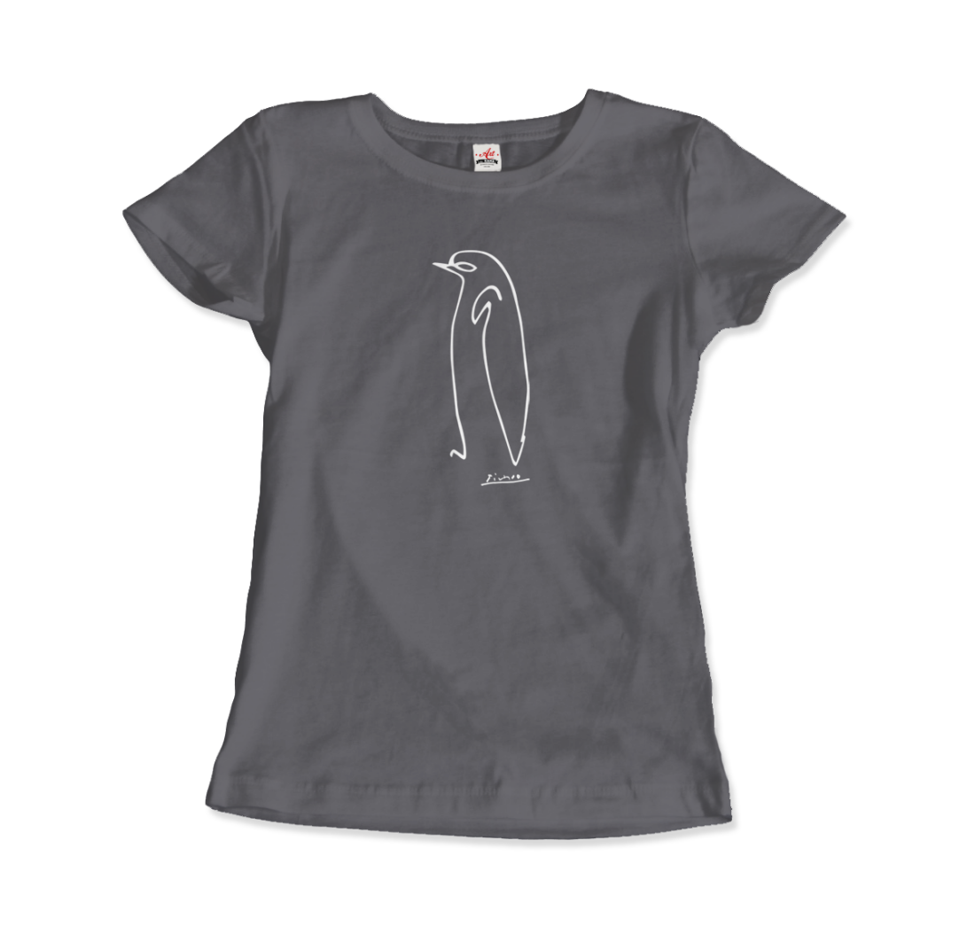 Pablo Picasso Penguin Line Artwork T-Shirt