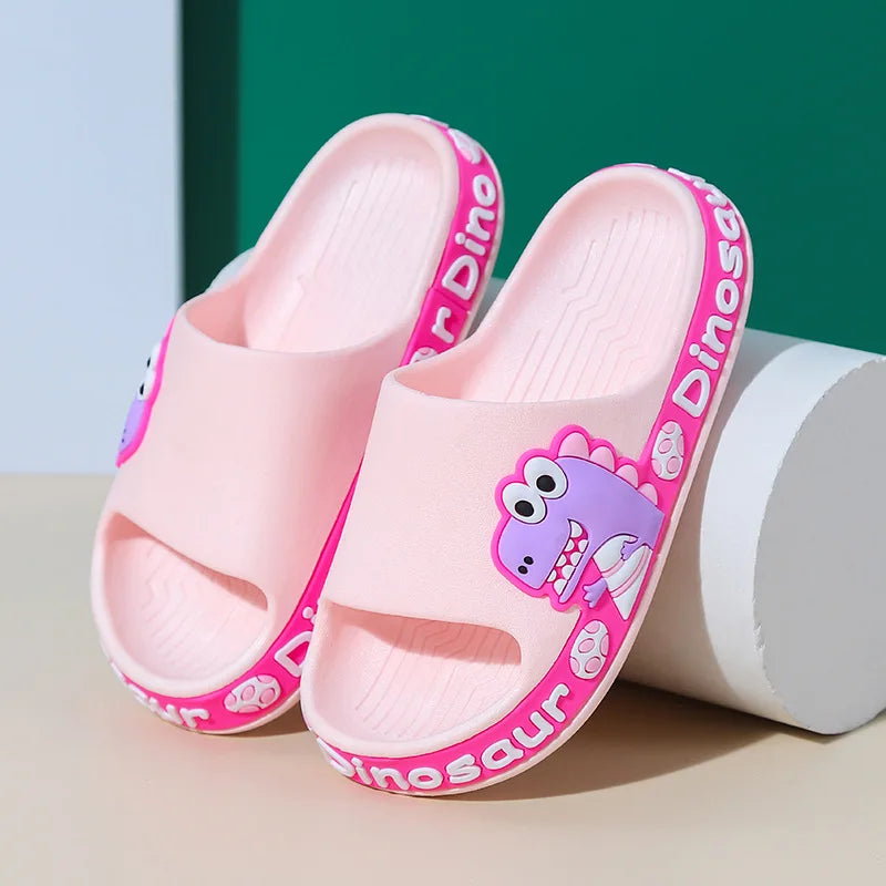 Non-slip Rubber Slippers Dinosaur for Children Multi-variant