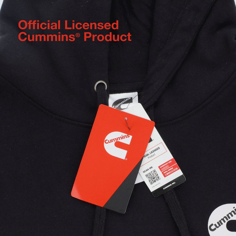 Cummins Black Fleece Hoodie