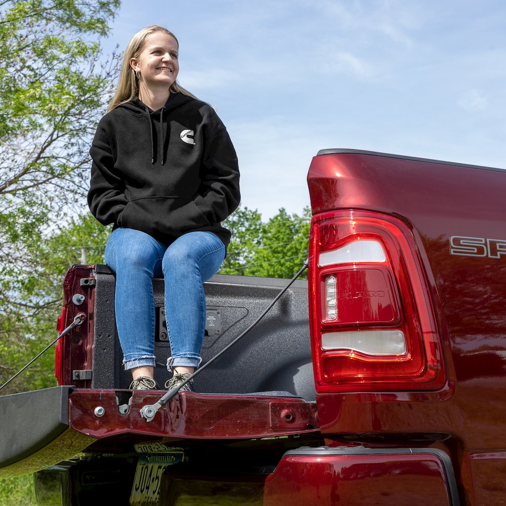 Cummins Black Fleece Hoodie