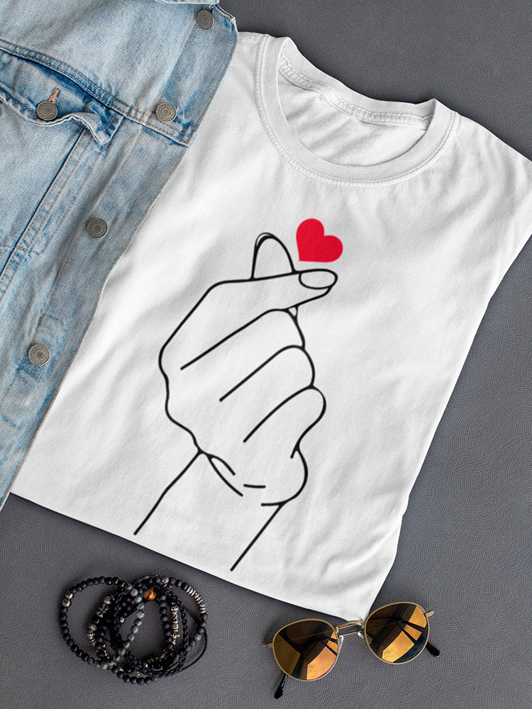 Heart Hand Gesture Women's T-shirt