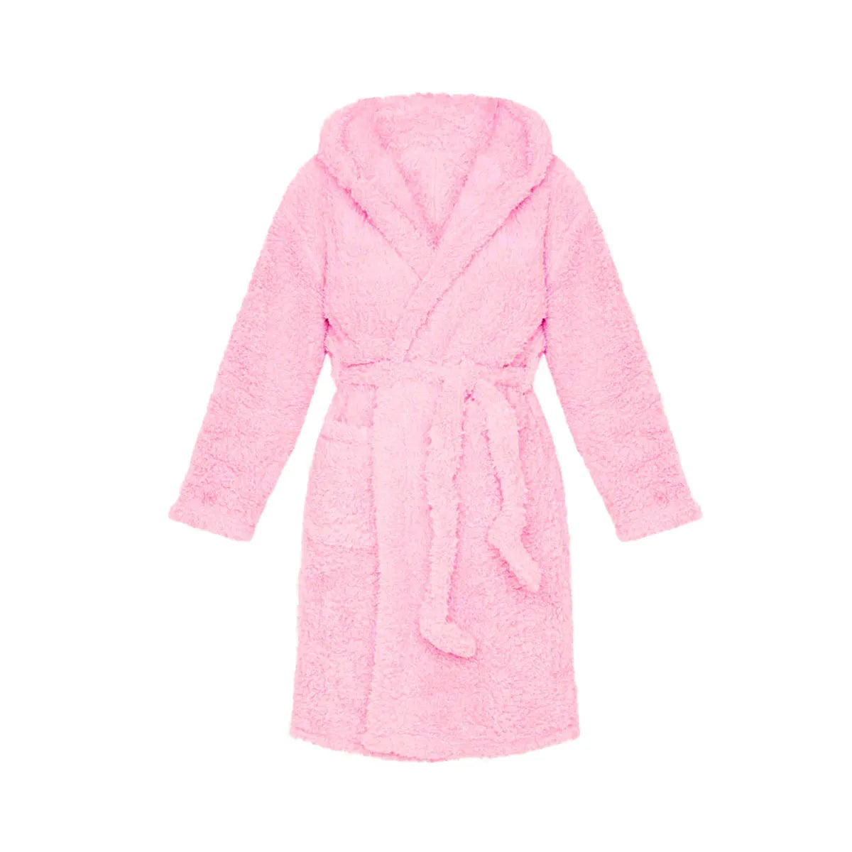 Warm Casual Plush Robe V Neck