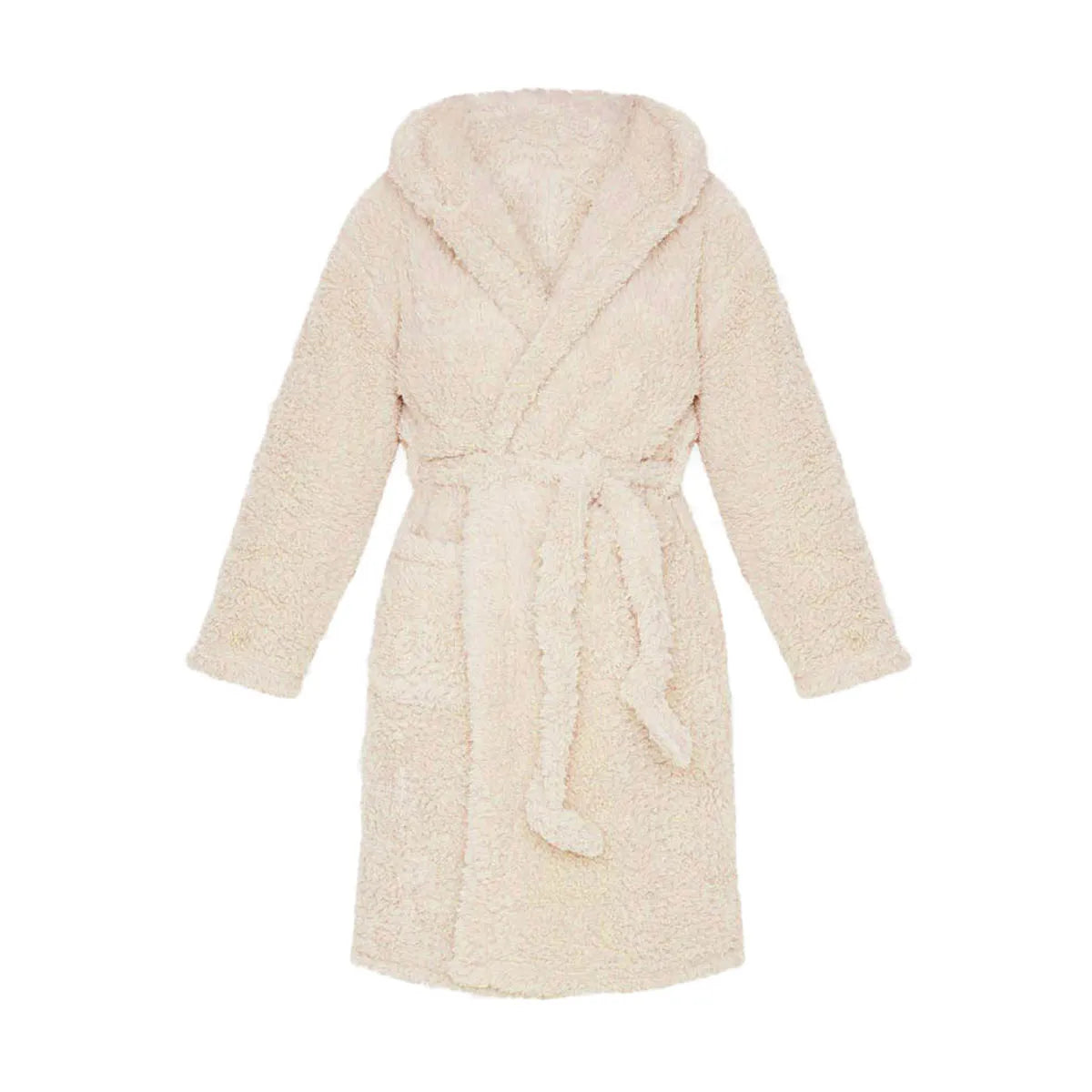 Warm Casual Plush Robe V Neck