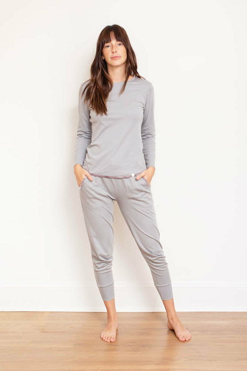 PIMA LONG SLEEVE JOGGER SET