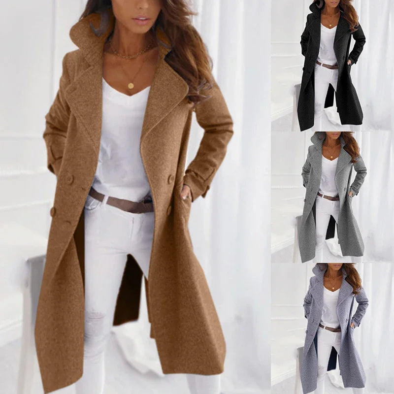 New Fall Imitation Wool Coat