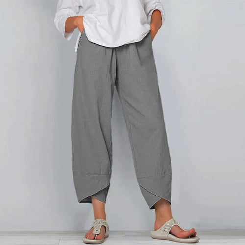 Women's Cargo Pants- Baggy Casual High Waist