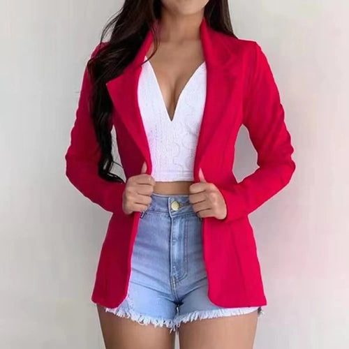 Women's Slim and Casual Sports Coat