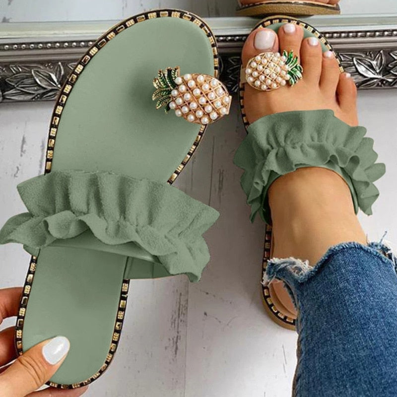 Pineapple Pearl Women's Slippers