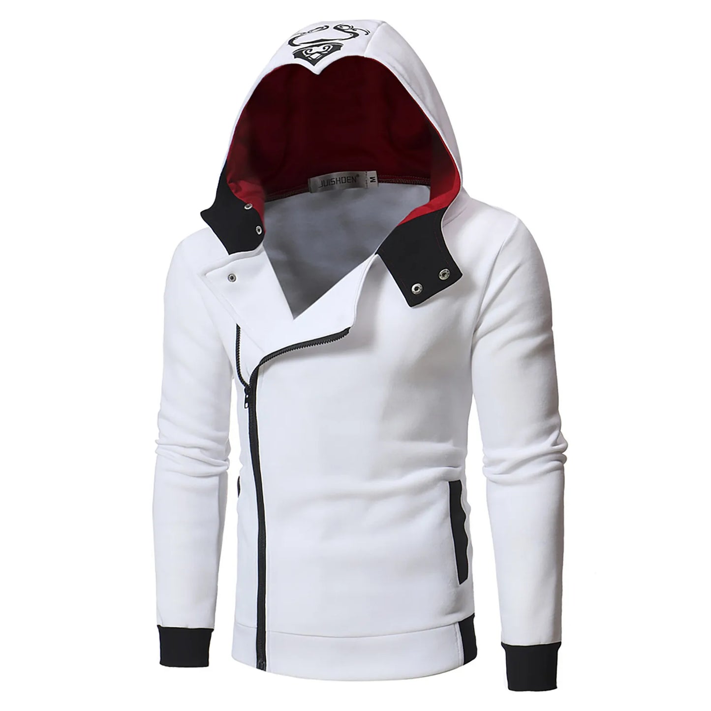 Zip-Up Cool Y2k Clothes Fashion Hoodies Men'S Autumn Long Sleeve