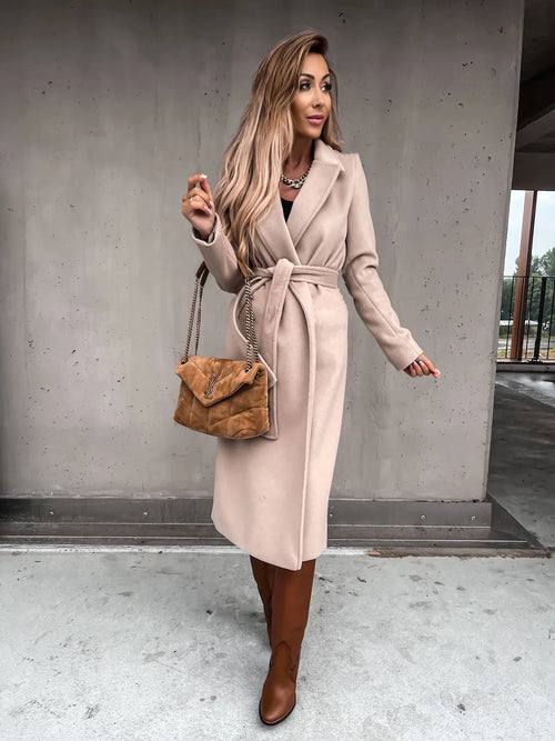 European and American autumn and winter coats for women's clothing