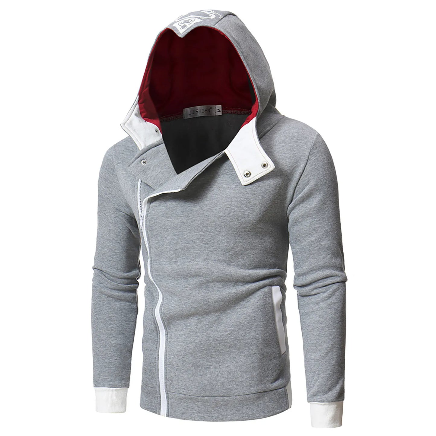 Zip-Up Cool Y2k Clothes Fashion Hoodies Men'S Autumn Long Sleeve