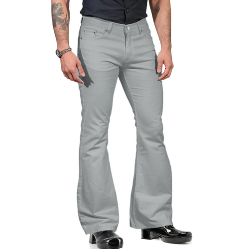 Men's Casual Solid Color Pocket Suit Pant