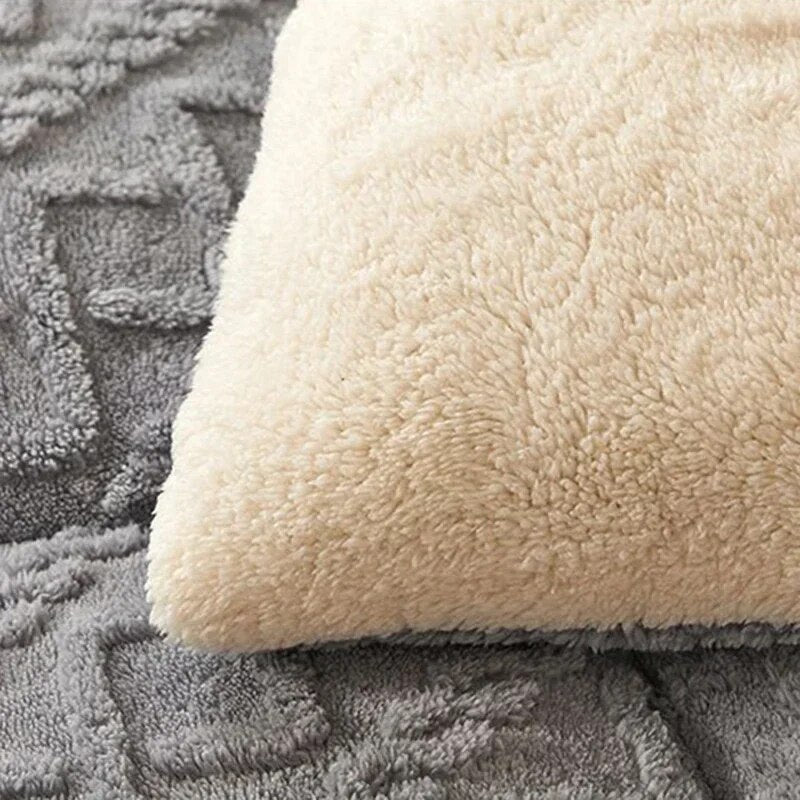 High End Thick-Warm Blanket-Artificial Lamb