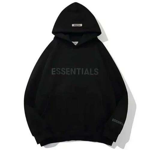 Essentials Hoodie 3D Rubber Letter Logo Sweatshirt High Quality Hip