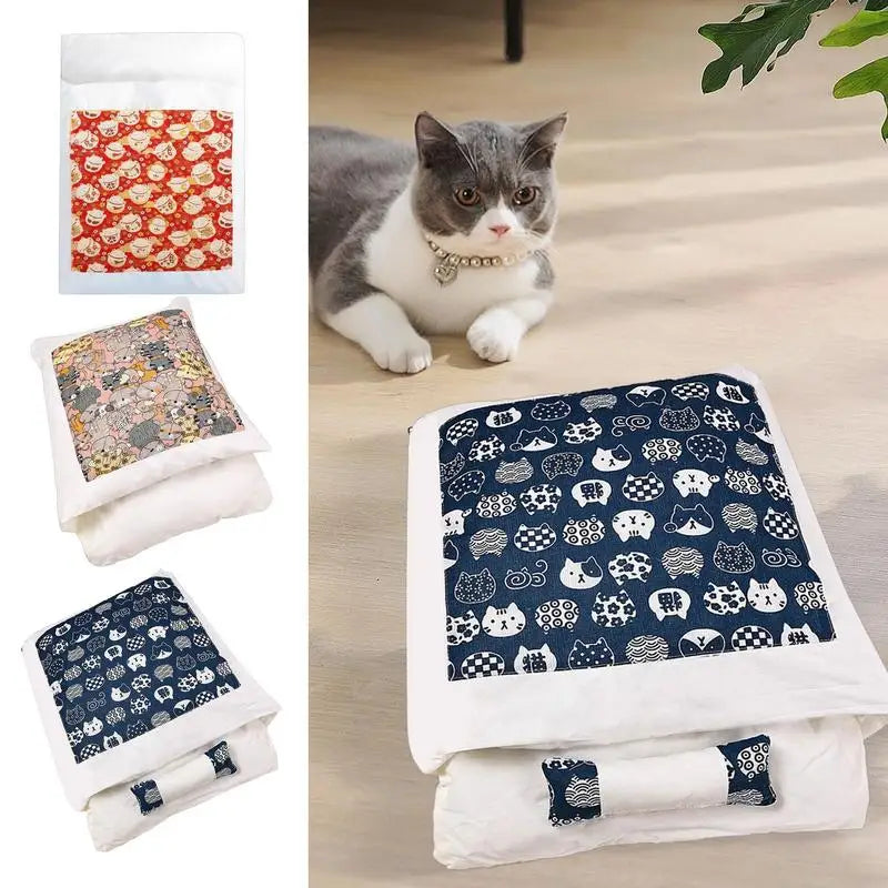 Cat Sleeping Bag Snuggle Sack Blanket Cat Bed