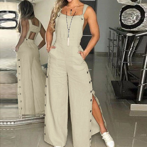 Women's Sleeveless Jumpsuit