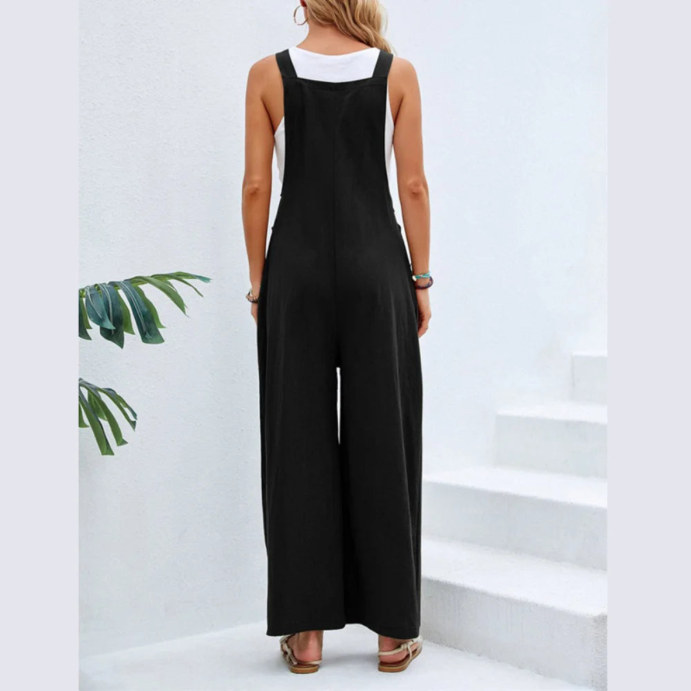 Women's Cargo Pants Jumpsuit