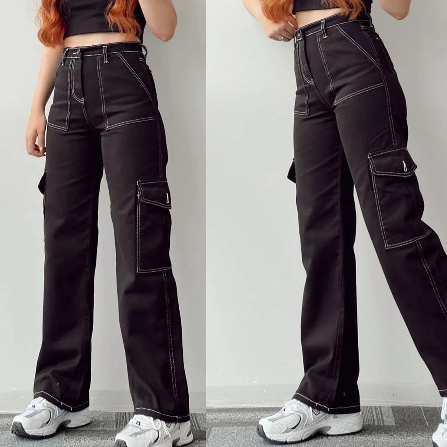 Knit Denim Women's Pants