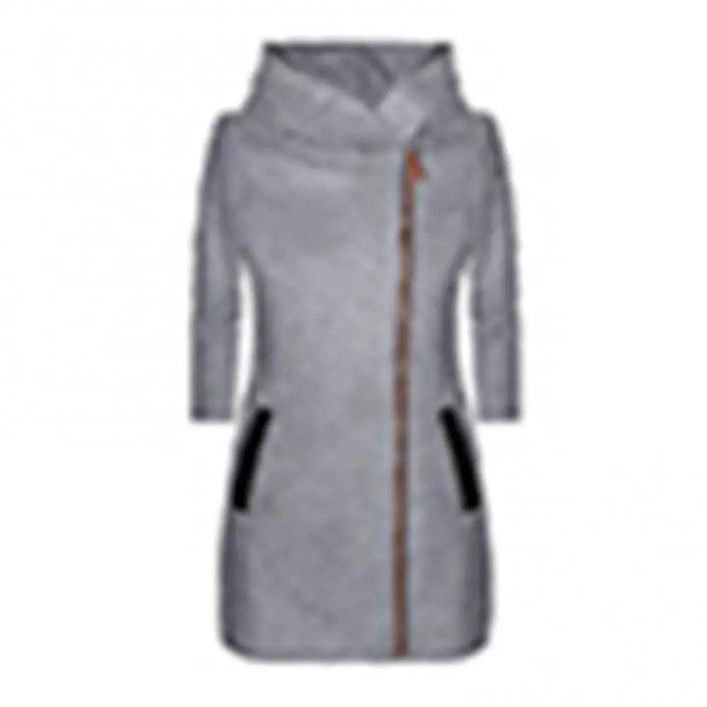 Womens Thick Wadded Hooded Coat