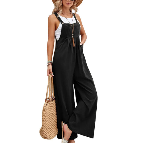 Women's Cargo Pants Jumpsuit