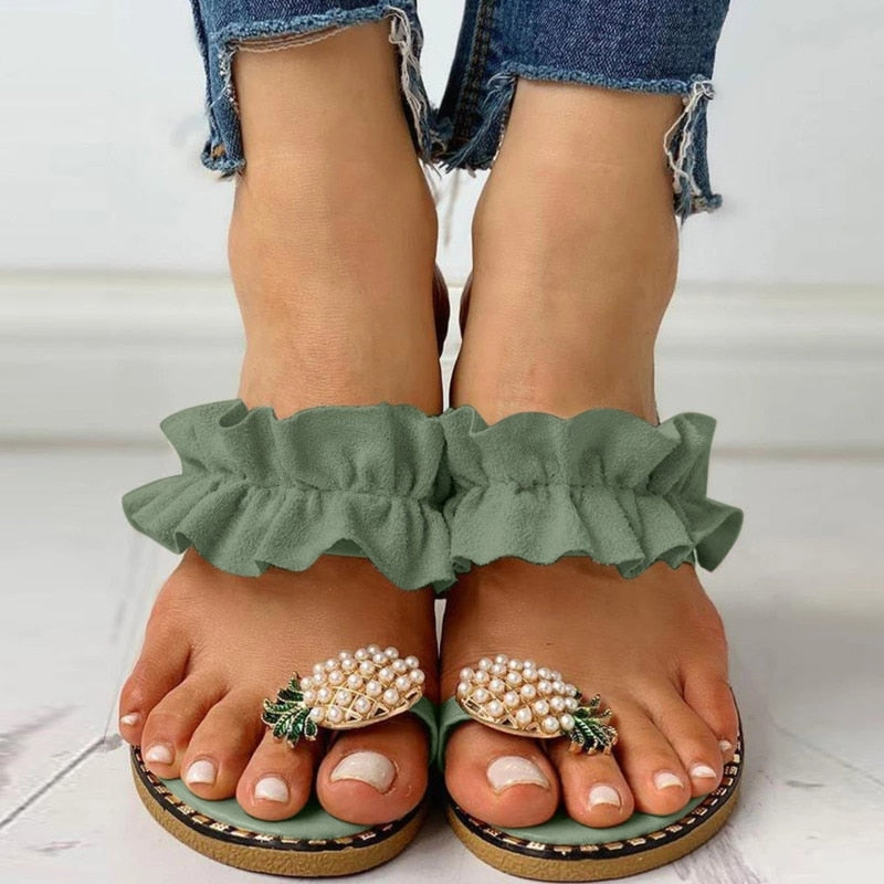 Pineapple Pearl Women's Slippers