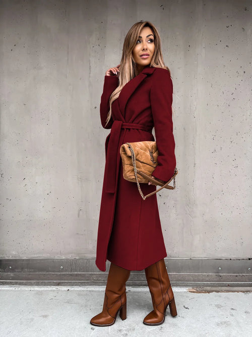 European and American autumn and winter coats for women's clothing