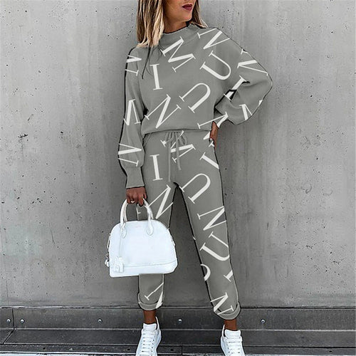 Women Tracksuits Pant Sets Summer Clothing Breathable Thin Style