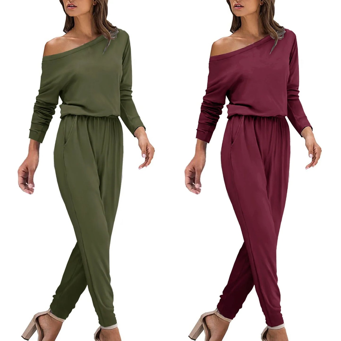 Women's Elegant Cargo Pants Jumper