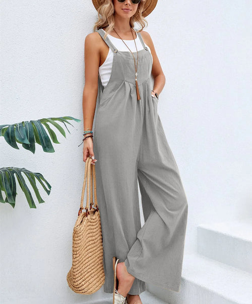 Women's Cargo Pants Jumpsuit